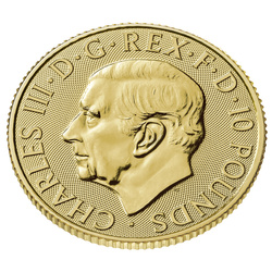 Britannia 1/10 unce zlata 2025