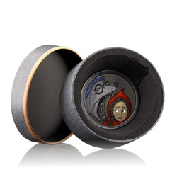 Niue: Fairy Tales - Riding Hood coloured $1 Silver 2022 High Relief Antiqued Coin