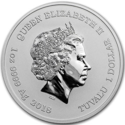 Tuvalu: Deadpool 1 oz Silver 2018