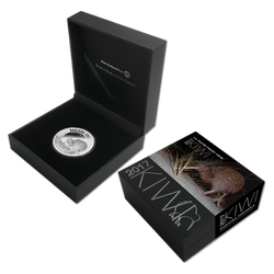 Kiwi 1 unce stříbra 2017 Proof