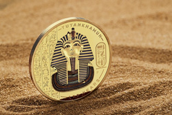Tuvalu: Tutankhamon Discovery 100th Anniversary coloreado 1 oz Oro 2022 Proof