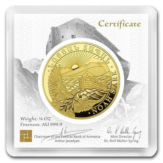 Arca di Noè 1/4 oncia d'oro 2020