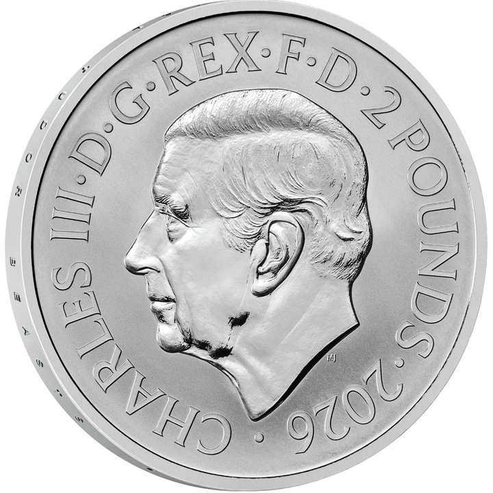 The Royal Tudor Beasts: Lvice královny 2 x 1 unce Stříbra 2026 Proof/Matte Proof