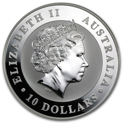 Kookaburra 10 oz Silber 2011