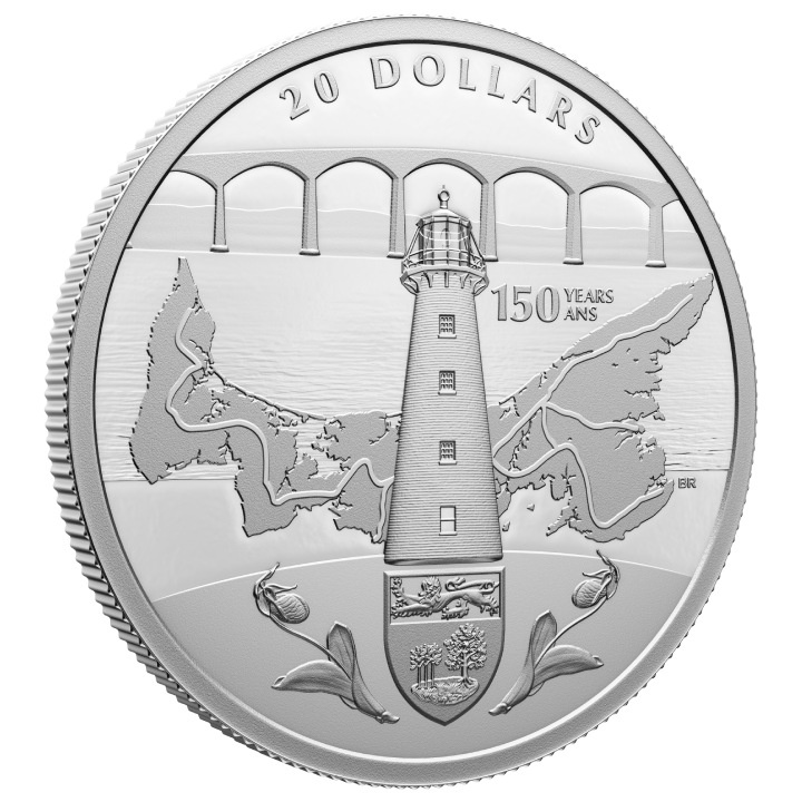 Canada: 150th Anniversary of Prince Edward Island Joining Confederation $20 Silver 2023 Proof Coin