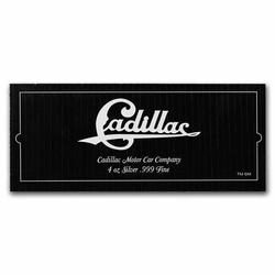 Cadillac Motor Car Company Emblem Plate 4 oz Silver 