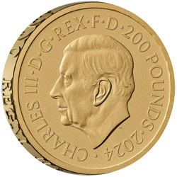 Grandi incisori - Benedetto Pistrucci San Giorgio e il drago 2 once d'oro 2024 Proof