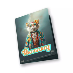 The Holy Land Mint - Human Cats - Harmony kolorovaná 1 unce Stříbra 2025