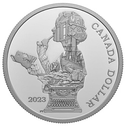 Canadá: Kathleen "Kit" Coleman - Pioneer Journalist Plata 2023 Proof