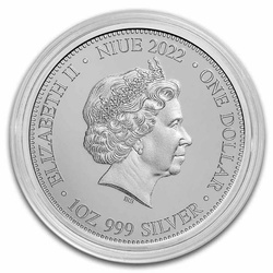 Niue: Apex Predators - Cougar vs Bear 1 oz Silver 2022