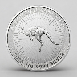 Australský Klokan 1 unce Stříbro 2026