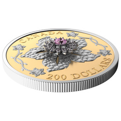 Canada: Williamson Diamond Brooch $200 Złoto 2025 Proof