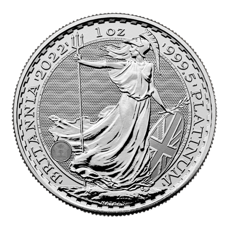Britannia 1 uncja Platyny 2022