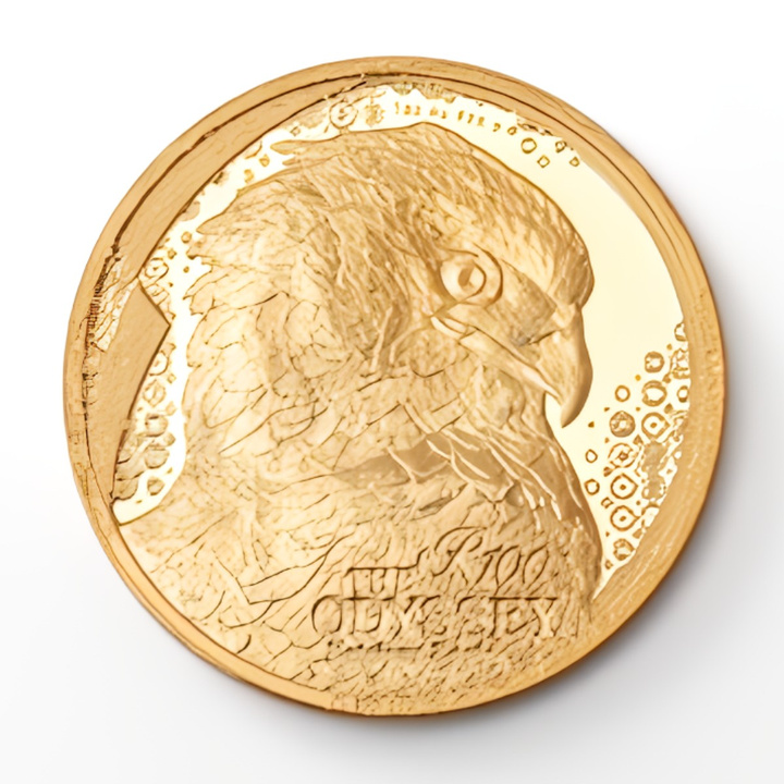The Odyssey of the Sky: Bateleur Eagle 1 oncia d'oro Proof 2025
