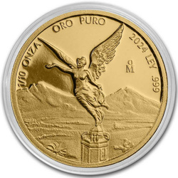 Mexican Libertad 1/10 oz Gold 2024 Proof 