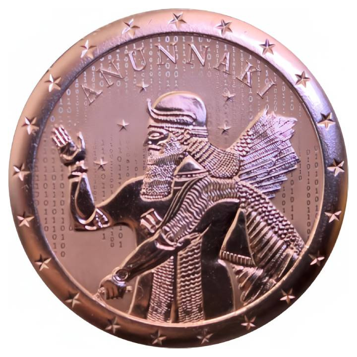Medalie Anunnaki 1 oz Cupru 2025