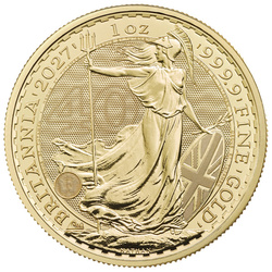 Złota Moneta Britannia 1 uncja Złota 2027