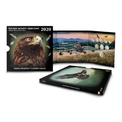 Monete circolanti polacche “Aquila reale” - set di monete da 1 gr - 5 zł 2020
