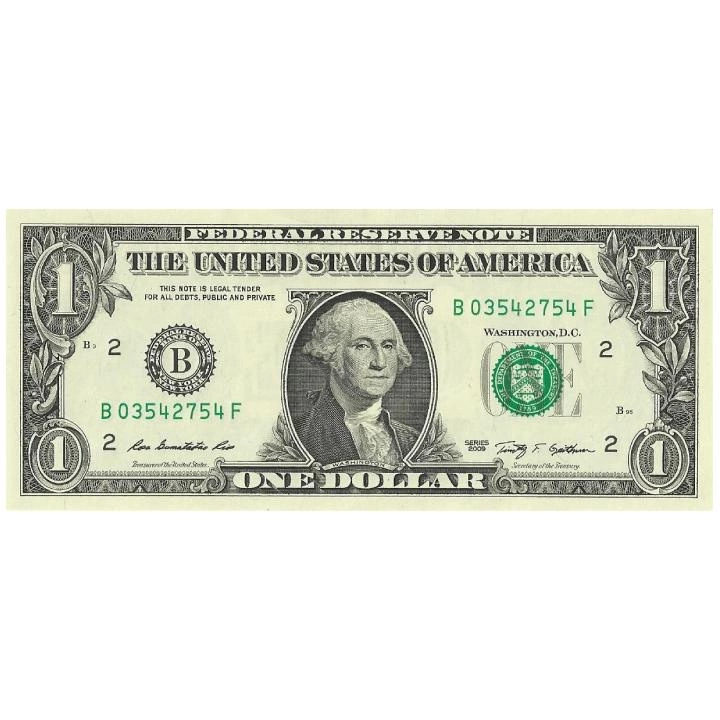 Banknot USA 1 Dolar (1 U.S. dollar / 1 USD) UNC 100 sztuk