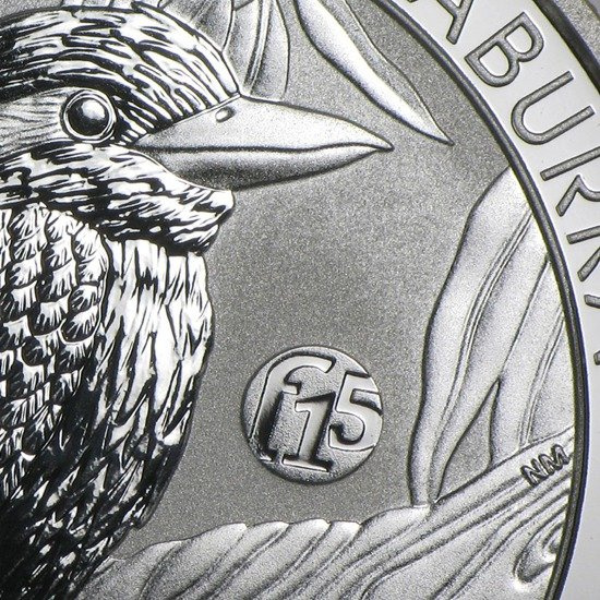 Kookaburra 1 once d'argent 2014 Privy F15