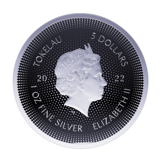 Tokelau: Icon Marilyn Monroe 1 uncja Srebra 2022 Prooflike
