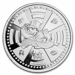 Samoa: Monopoly 1 uncja Srebra 2024