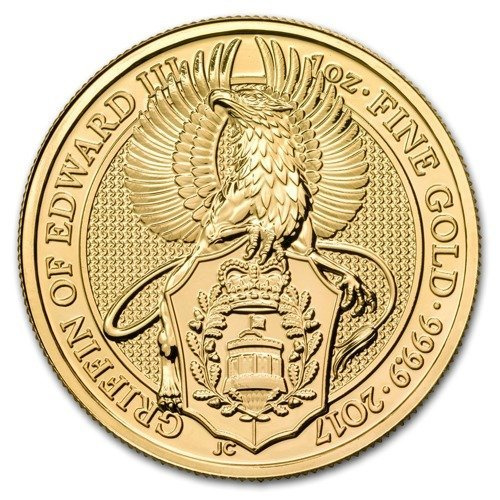 The Queen’s Beasts: The Griffin 1 oz Gold 2017