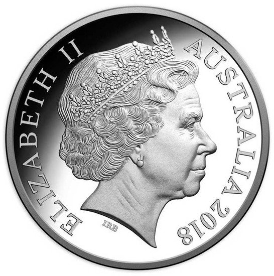 Australia 1 uncja Srebra 2018 FIFA World Cup 2018 Proof