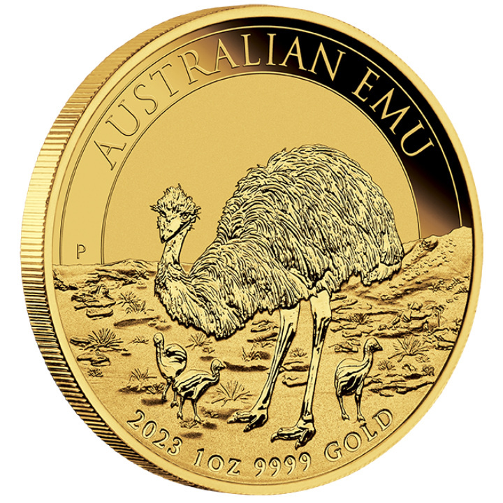 Australijski Emu 1 uncja Złota 2023