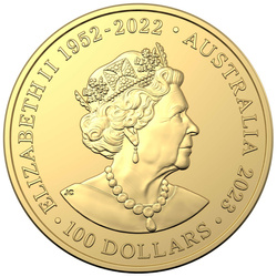 Australia Zoo: Southern White Rhinoceros 1 oz Gold 2023