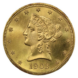 Liberty Head $10 Gold 1903