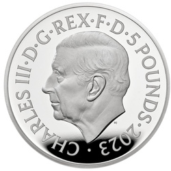 Gran Grabador 2 monedas: Corona de Petición 2 x 2 oz Plata 2023 Proof