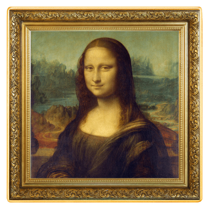 Niue: Leonardo da Vinci - Mona Lisa coloured 1 oz Silber 2022 Gilded Proof Coin