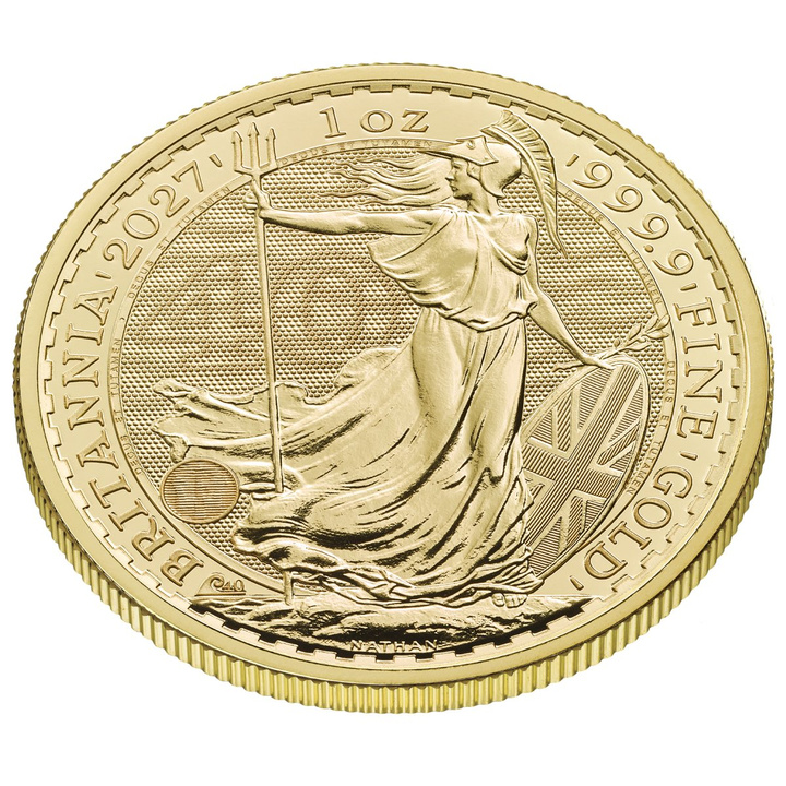 Złota Moneta Britannia 1 uncja Złota 2027