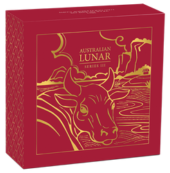 Lunar III: Rok Bawoła 1/4 uncji Złota 2021 Proof