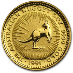 Canguro australiano - Pepita 1/20 oncia d'oro 1991