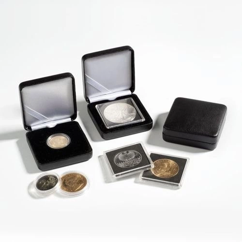 Leuchtturm - Coin box Nobile Quadrum (65 x 65 mm)