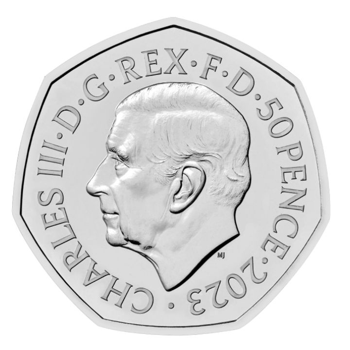 Zestaw 5 monet Wielka Brytania Miedzionikiel 2023 Commemorative Coin