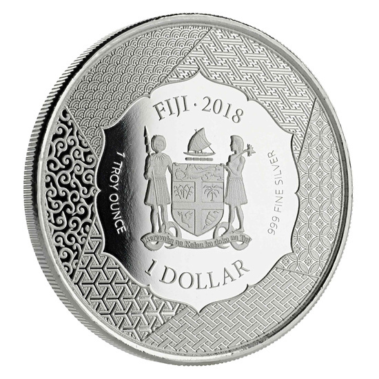 Fiji: Samurai Archives 1 oz Silber 2018