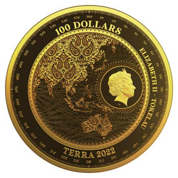 Tokelau: Terra 1 oz Gold 2022 Proof