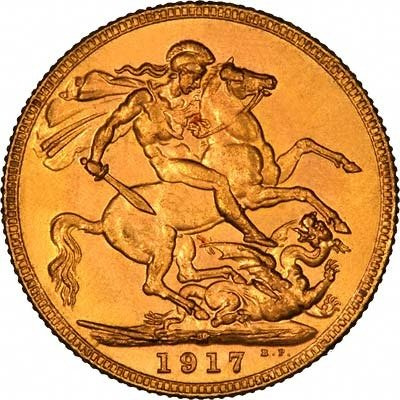 Sovereign Great Britain Gold Sovereign 1917 (S-Sydney)