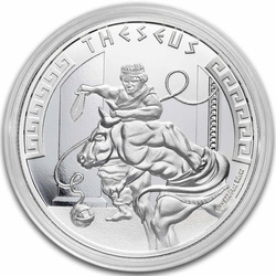 Niue: Heroes of Greek Mythology - Theseus 1 oz Silber 2024 Coin