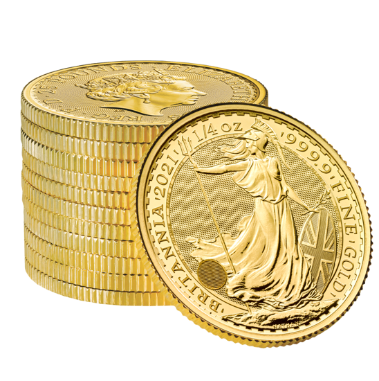 Britannia 1/4 oz Oro 2021