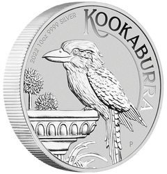 Kookaburra 10 uncí stříbra 2022