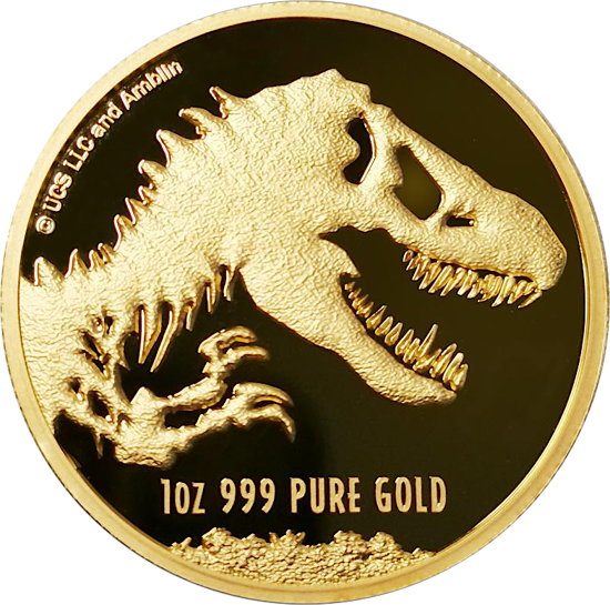Niue Jurassic World 1 uncja Złota 2021