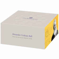 Alexander Graham Bell arany 2022 Proof