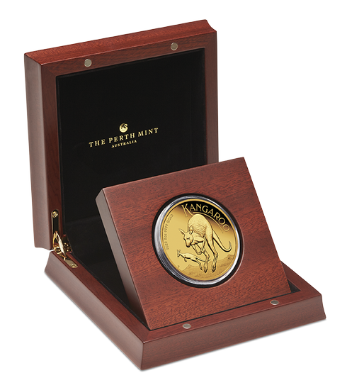 Canguro australiano 5 once d'oro 2022 Proof