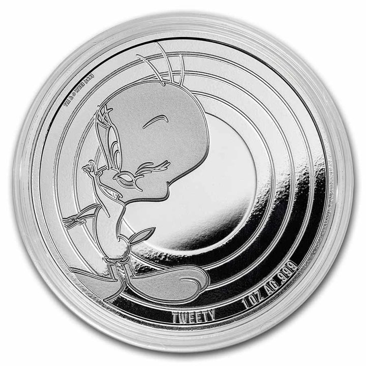 Samoa: Looney Tunes - Piolín 1 oz Plata 2023 Prueba