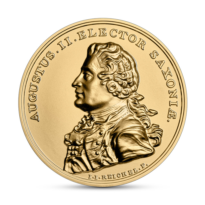 Treasures of Stanislaw August - 500 PLN August II Mocny Gold Coin