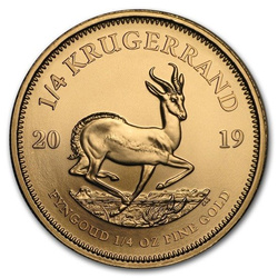 Krugerrand 1/4 uncji Złota 2019